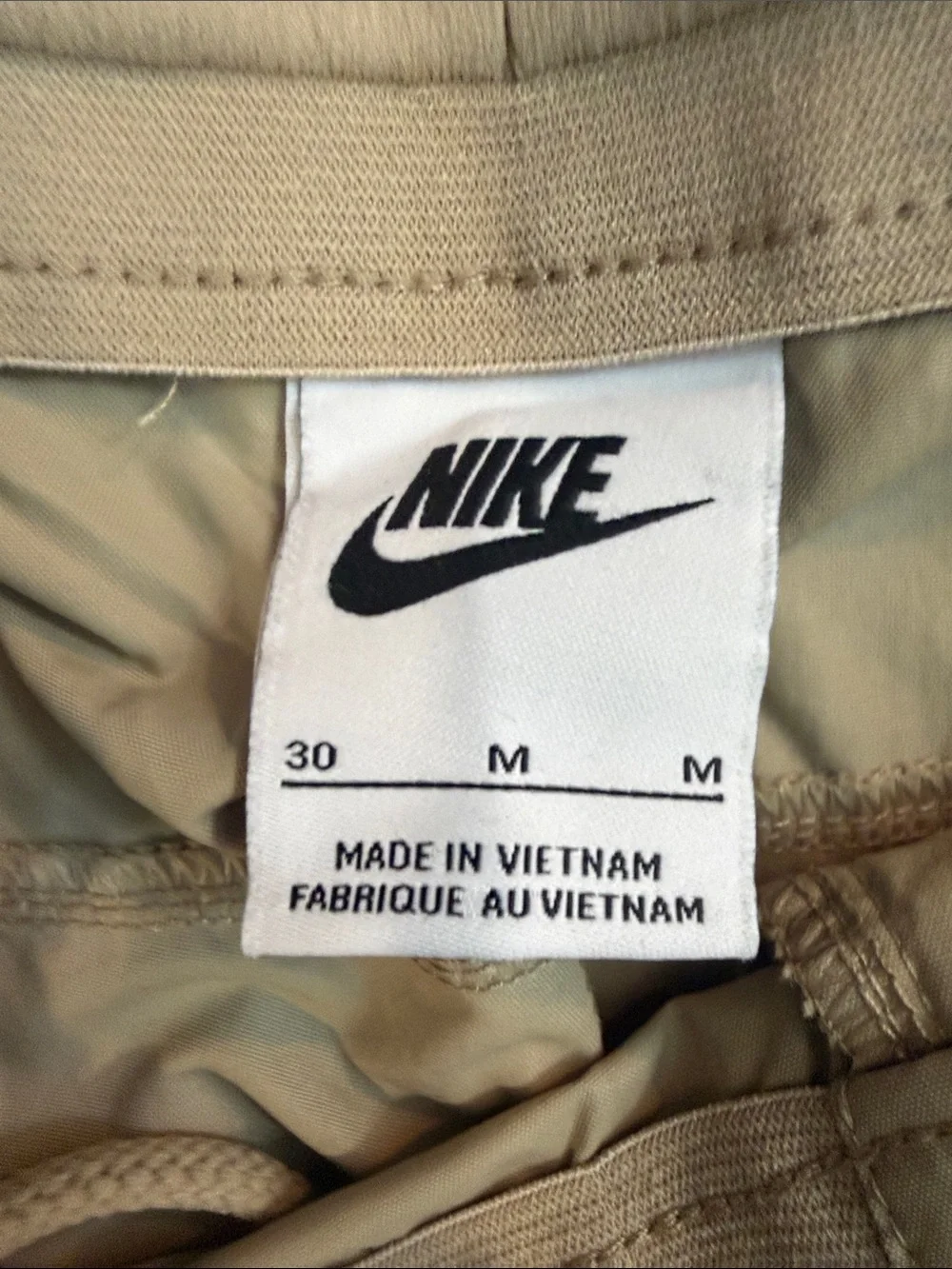 Nike Sportswear Style Essentials Tan Utility Pants. Sz M